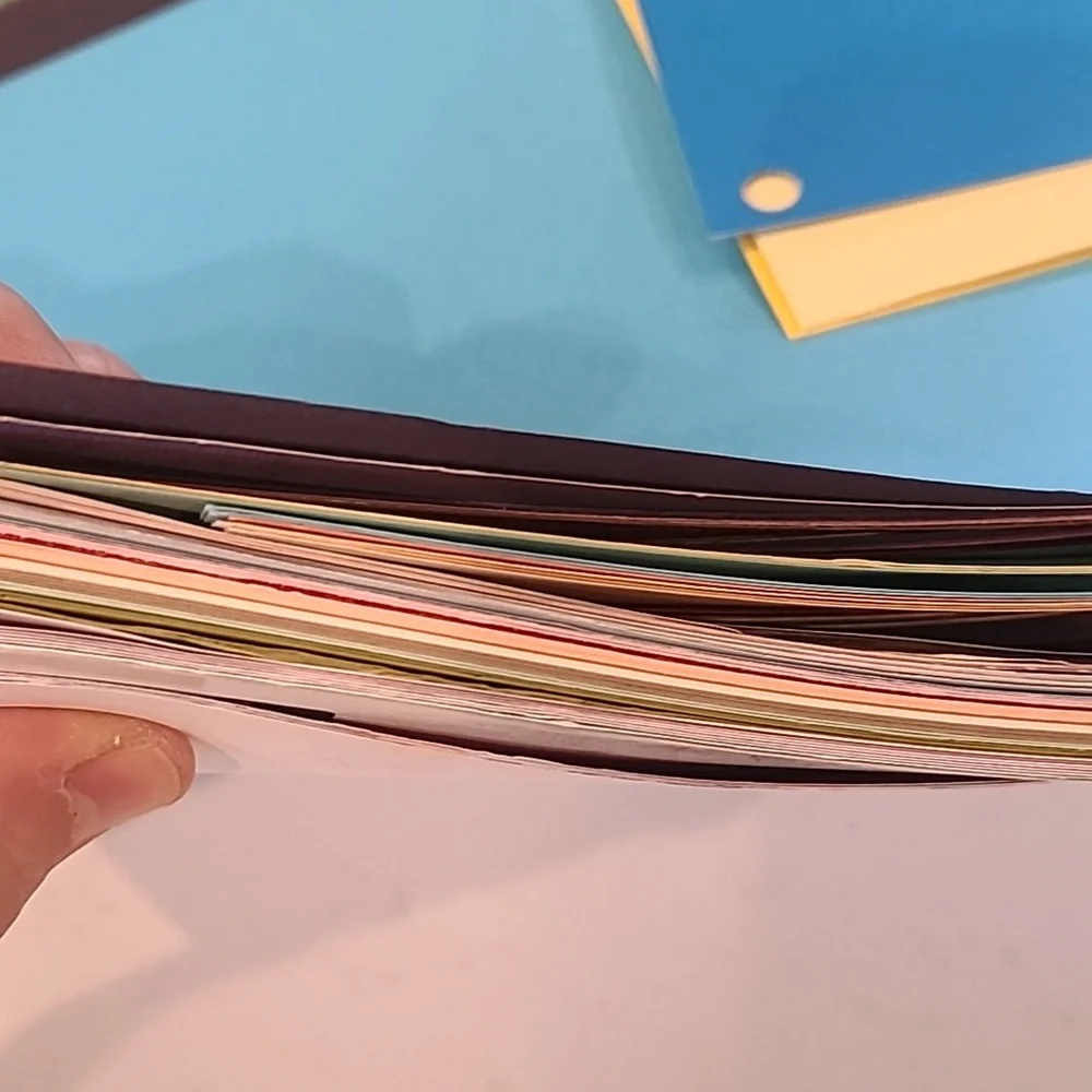 Assorted Colorful Paper